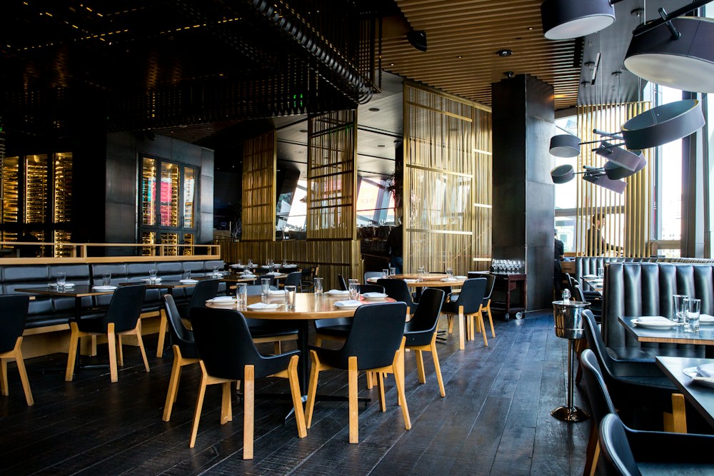 Illustrative restaurant interior, not Foodhallen